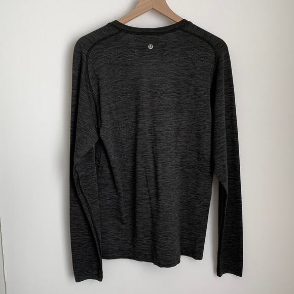 Lululemon Metal Vent Tech Long Sleeve Deep Coal Black Large - Picture 3 of 15